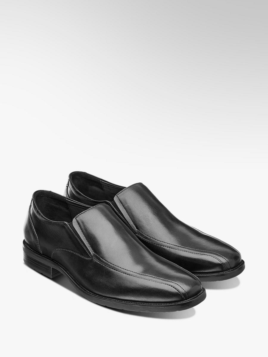 Business Slipper von Claudio Conti in schwarz DEICHMANN DEICHMANN CLAUDIO CONTI Herren Business Slipper Schuhe